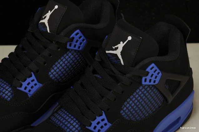 HYPE CT8527-018 Royal Black Game Jordan Retro 4 0716